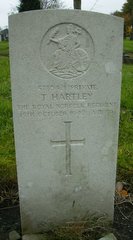 Hartley/Cunday gravestone