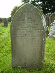 Buck gravestone